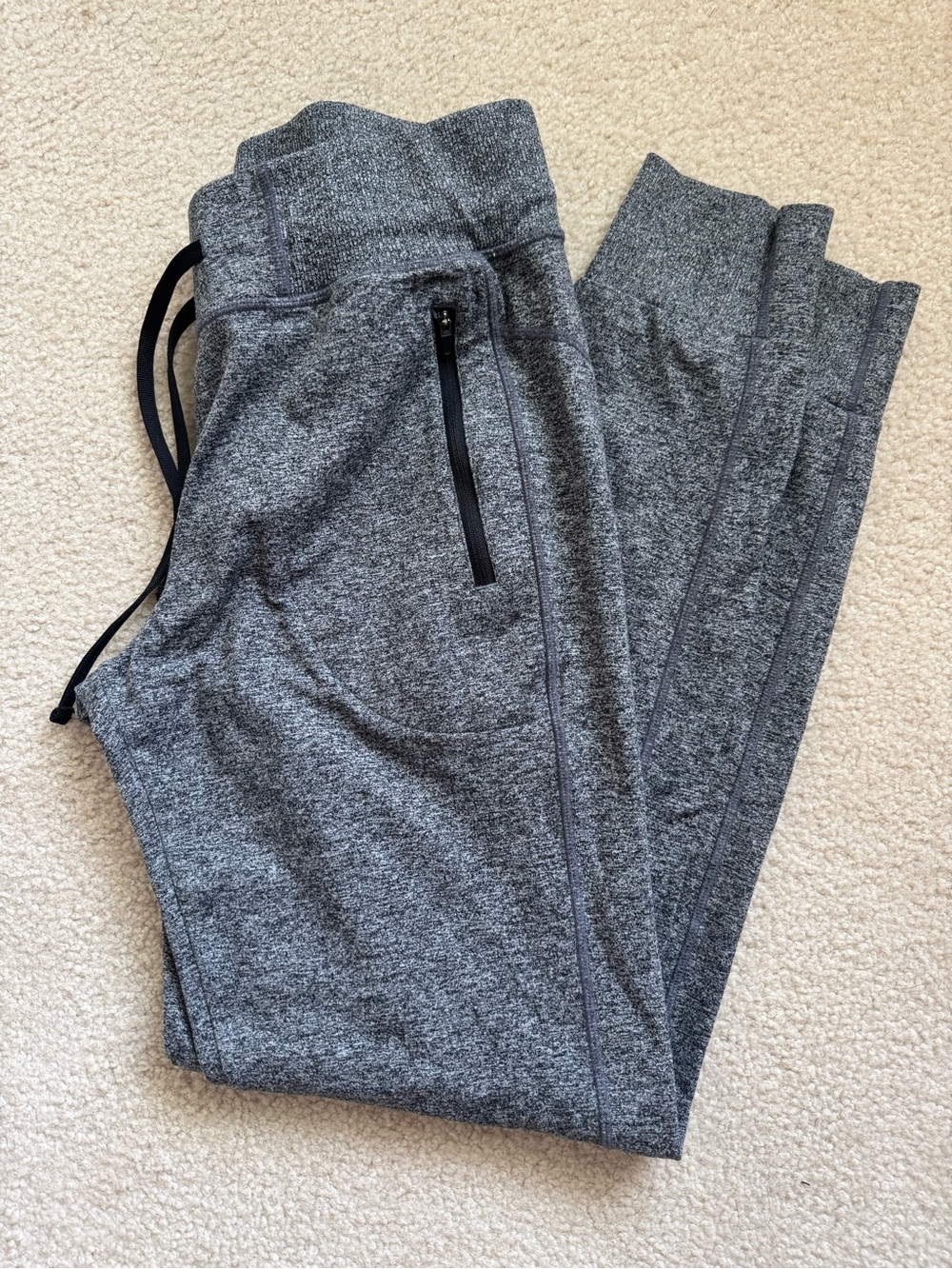 Zella Heather Gray Athletic Jogger Pants